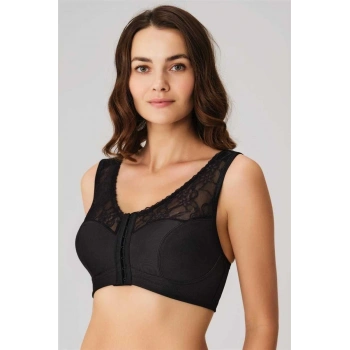 MARSiLYAN-  Balensiz Desteksiz Dolgusuz Geniş Askılı Toparlayıcı Önden Açılan Sırt Destekli Küçültücü Sütyen