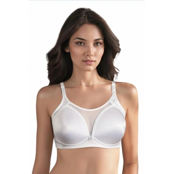 MARSiLYAN- Büyük Beden Uyumlu C Cup Toparlayıcı ve Şekillendirici Balensiz Sütyen Kadın LJ9040 C