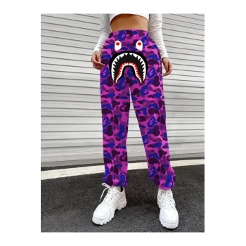 MARSiLYAN- Bape Shark Dijital Baskılı Eşofman Altı