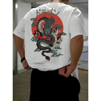 MARSiLYAN- Baskılı Oversize Bisiklet Yaka T-shirt - Beyaz