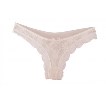 MARSiLYAN- Bayan Slip Külot Ekru