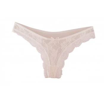 MARSiLYAN- Bayan Slip Külot Ekru