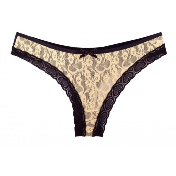 MARSiLYAN- Bayan Slip Külot Sarı