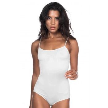 MARSiLYAN-  Beyaz MI Emay 1923 Soft İp Askılı Çıtçıtlı Body