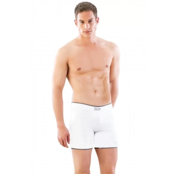 MARSiLYAN- Beyaz Mı Emay 2108 Seamless Uzun Erkek Boxer