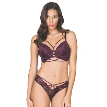 MARSiLYAN- BİYE ŞERİTLİ SİLİKONLU SÜTYEN TAKIM KADIN 5025