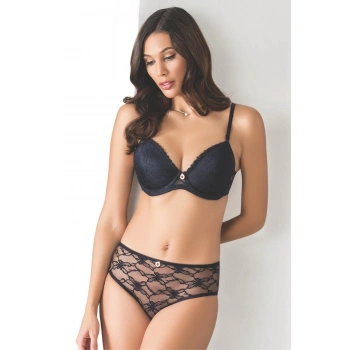 MARSiLYAN- DANTEL KAPLI SÜTYEN KÜLOT TAKIM KADIN 6042