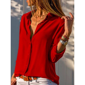 MARSiLYAN- Dokuma Viskon Kumaş Efsane Gömlek