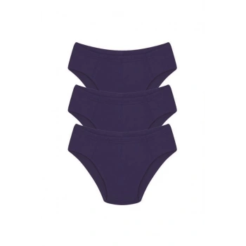 MARSiLYAN- Erkek Pamuk 3lü Saks Slip