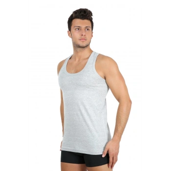 MARSiLYAN- Erkek Penye Atlet Gri