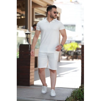 MARSiLYAN- Erkek şort Tişört Alt üst Takım