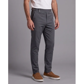 MARSiLYAN- Erkek Toka Detaylı Kumaş Pantolon