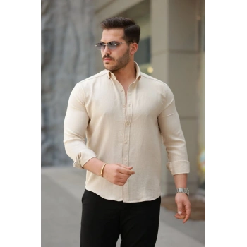 MARSiLYAN- Erkek Uzun Kollu Gömlek