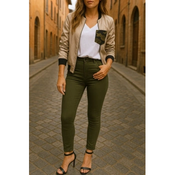 MARSiLYAN- Gabardin Kumaş Yüksek Bel Pantolon 90 Cm 4XLbel40cm