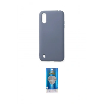 MARSİLYAN™- Galaxy A01 Kılıf Ahenk Serisi - Şeffaf Royal Nano Ekran Koruyucu