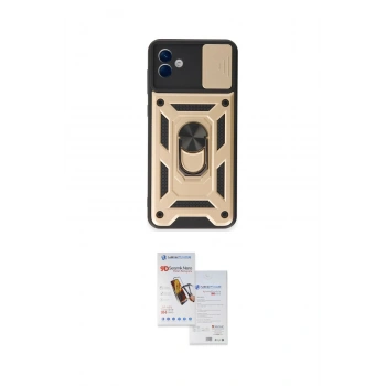 MARSİLYAN™- Galaxy A04E Kılıf Ahenk Klasik - Siyah Seramik Nano Ekran Koruyucu