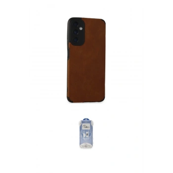 MARSİLYAN™- Galaxy A05S Kılıf Doruk Asil Koleksiyonu - Siyah Joko Magic 5D Cam