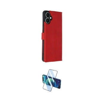 MARSİLYAN™- Galaxy A07 4G Kılıf Siluet Işık Serisi - Siyah 3D Antistatik Cam Ekran Koruyucu