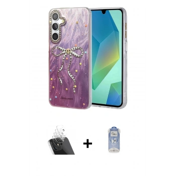 MARSİLYAN™- Galaxy A14 4G Kılıf Zirve Modern Prime - Siyah Joko Magic 5D Cam + Kamera Lens Koruma Cam - SF