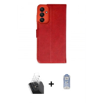 MARSİLYAN™- Galaxy A15 4G Kılıf Siluet Işık Serisi - Siyah Joko Magic 5D Cam + Kamera Lens Koruma Cam - SF