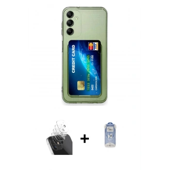 MARSİLYAN™- Galaxy A25 5G Kılıf Doruk Klasik Koleksiyonu - Siyah Joko Magic 5D Cam + Kamera Lens Koruma Cam - SF