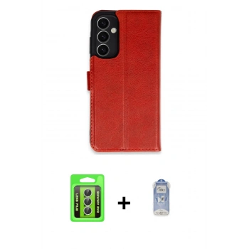 MARSİLYAN™- Galaxy A25 5G Kılıf Siluet Işık Serisi - Siyah Joko Magic 5D Cam + Raze Metal Kamera Lens - GS