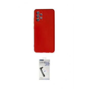 MARSİLYAN™- Galaxy A32 Kılıf Ahenk Serisi - Şeffaf Uv Polymer Nano Ekran Koruyucu