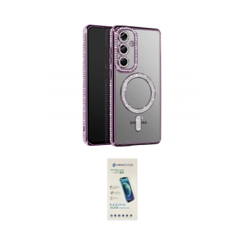 MARSİLYAN™- Galaxy A37 5G Kılıf Zirve Doku Prime - Şeffaf Pasifik Cam Ekran Koruyucu
