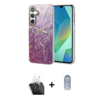 MARSİLYAN™- Galaxy A55 5G Kılıf Zirve Modern Prime - Siyah Joko Magic 5D Cam + Kamera Lens Koruma Cam - SF