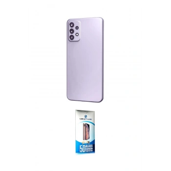 MARSİLYAN™- Galaxy M31S Kılıf Kozmos Yansıma Özel Seri - Siyah 5D Eko Cam Ekran Koruyucu