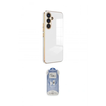MARSİLYAN™- Galaxy M34 5G Kılıf Yankı Serisi - Siyah Joko Magic 5D Cam