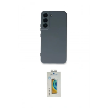 MARSİLYAN™- Galaxy S23 Kılıf Ahenk Serisi - Şeffaf Polymer Nano Ekran Koruyucu