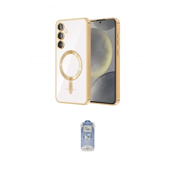 MARSİLYAN™- Galaxy S23 Plus Kılıf Nova Işık Özel Seri - Siyah Joko Magic 5D Cam