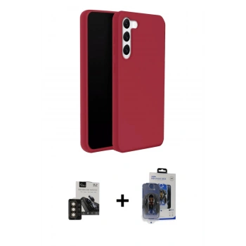 MARSİLYAN™- Galaxy S24 Kılıf Kozmos Yansıma Özel Seri - Siyah Vanessa Magic Cam + PVD Metal Kamera Lens - GD