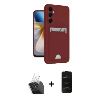 MARSİLYAN™- Galaxy S24 Plus Kılıf Vadi Çizgi Prime - Siyah 6D Antistatik Mat Seramik Hayalet Nano Ekran Koruyucu + Kamera Lens Koruma Cam - SF