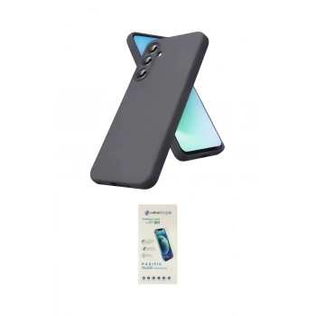 MARSİLYAN™- Galaxy S26 Kılıf Kozmos Yansıma Özel Seri - Şeffaf Pasifik Cam Ekran Koruyucu