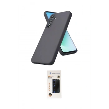 MARSİLYAN™- Galaxy S26 Kılıf Kozmos Yansıma Özel Seri - Siyah 3D Antistatik Hayalet Cam Ekran Koruyucu