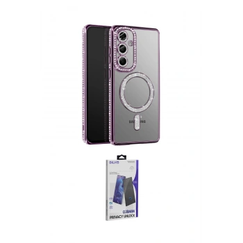 MARSİLYAN™- Galaxy S26 Plus Kılıf Zirve Doku Prime - Siyah Bilvis Hayalet Cam Ekran Koruyucu