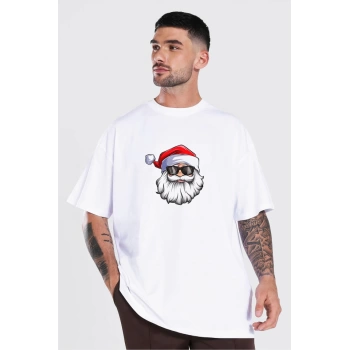 MARSiLYAN- Gözlüklü Noel Baba Tshirt