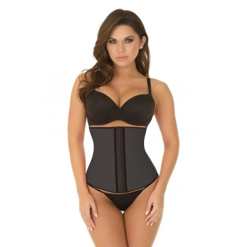 MARSiLYAN-  Gri MI 9161 Terletici Agraflı Bel Korse