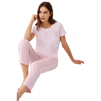 MARSiLYAN- İKİLİ PİJAMA TAKIM  KADIN PC9201-X