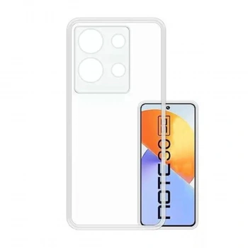 MARSİLYAN™- İnfinix Note 30 Kılıf Lüx Şeffaf Silikon