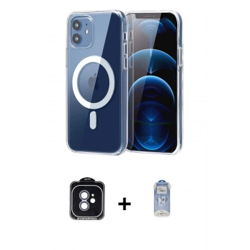 MARSİLYAN™- iPhone 11 Kılıf Ahenk Minimal Serisi - Siyah Joko Magic 5D Cam + PVD Metal Kamera Lens - MI