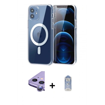 MARSİLYAN™- iPhone 11 Kılıf Ahenk Minimal Serisi - Siyah Joko Magic 5D Cam + Raze Metal Kamera Lens - MR