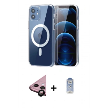 MARSİLYAN™- iPhone 11 Kılıf Ahenk Minimal Serisi - Siyah Joko Magic 5D Cam + Raze Metal Kamera Lens - SH