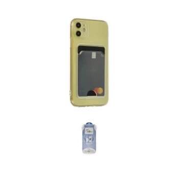 MARSİLYAN™- iPhone 11 Kılıf Doruk Klasik Koleksiyonu - Siyah Joko Magic 5D Cam