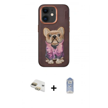 MARSİLYAN™- iPhone 11 Kılıf İz Minimal Koleksiyonu - Siyah Joko Magic 5D Cam + Pers Alüminyum Kamera Lens - GD