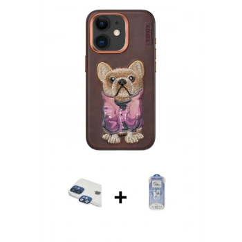 MARSİLYAN™- iPhone 11 Kılıf İz Minimal Koleksiyonu - Siyah Joko Magic 5D Cam + Pers Alüminyum Kamera Lens - LT
