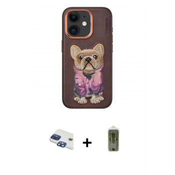 MARSİLYAN™- iPhone 11 Kılıf İz Minimal Koleksiyonu - Siyah Joko Magic 5D Hayalet Cam + Pers Alüminyum Kamera Lens - LT