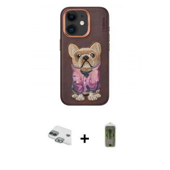 MARSİLYAN™- iPhone 11 Kılıf İz Minimal Koleksiyonu - Siyah Joko Magic 5D Hayalet Cam + Pers Alüminyum Kamera Lens - YL